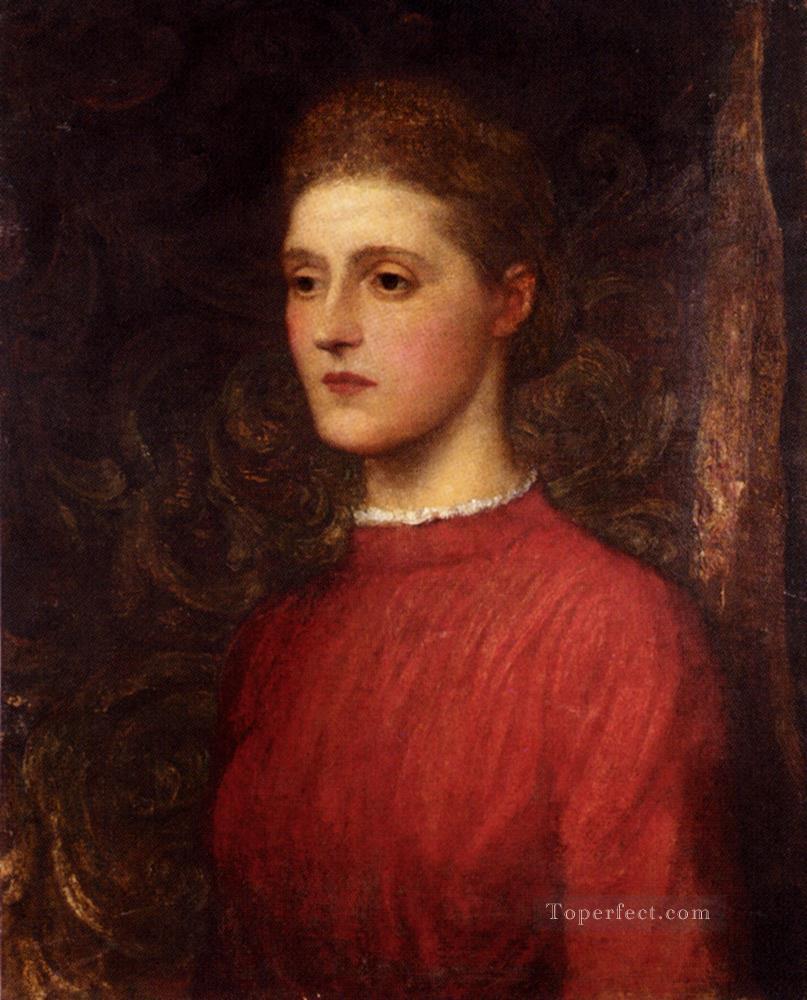 Retrato de una dama George Frederic Watts Pintura al óleo